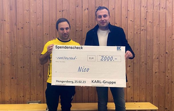 Spendenaktion SpVgg Stephansposching für Nico