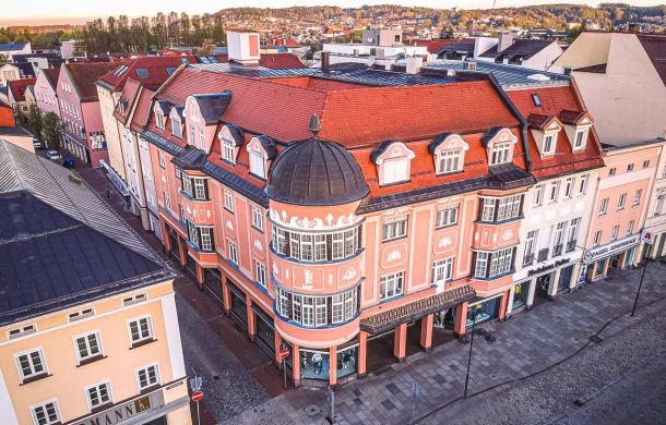Revitalisierung ehemaliges Modehaus in Deggendorf für Fielmann