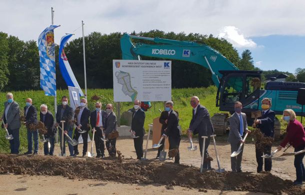Spatenstich Gewerbegebiet Iggensbach West
